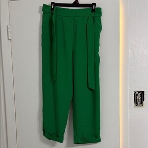 Elegant Green Women's Pants